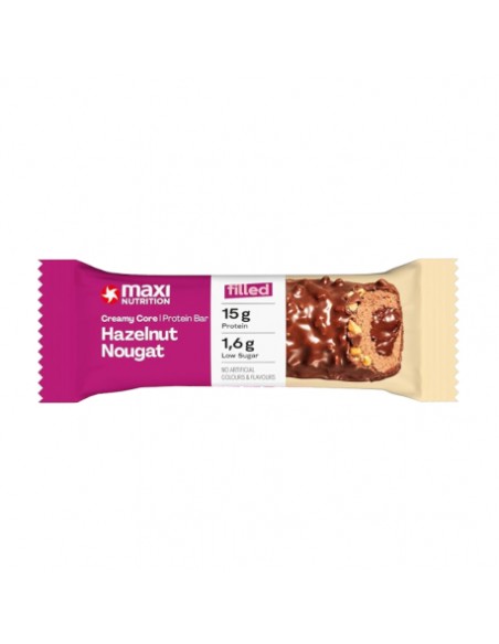 Barrita proteína Avellana & Turrón 45 gr x 12 ud