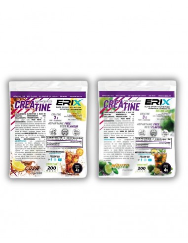 Creatina 1x10 Gr Cola + 1x10 Gr Mojito