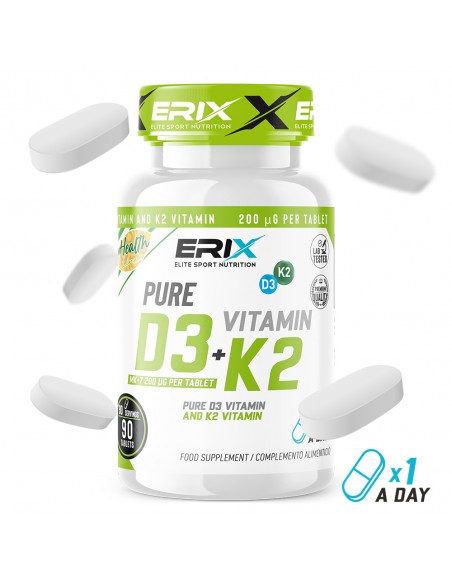 VITAMINA D3 + K2 (90 Cápsulas)