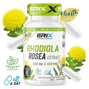 Rhodiola Rosea 600mg | Adaptógeno Anti-Estrés y Energía 2