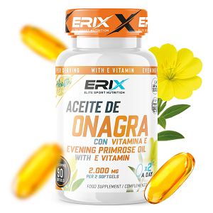 Aceite de Onagra 2000mg con Vitamina E | 90 Perlas Erix Nutrición 2