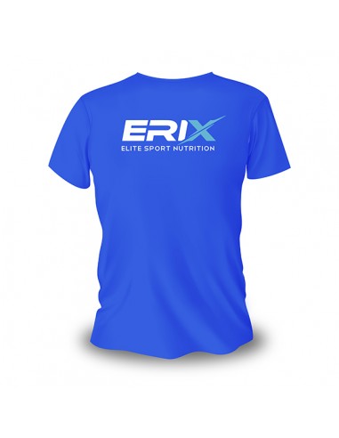 Camiseta Azul Erix Talla S | Logo Silicona | Erix Nutrición
