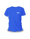 Camiseta Azul Erix Talla M | Logo Silicona | Erix Nutrición