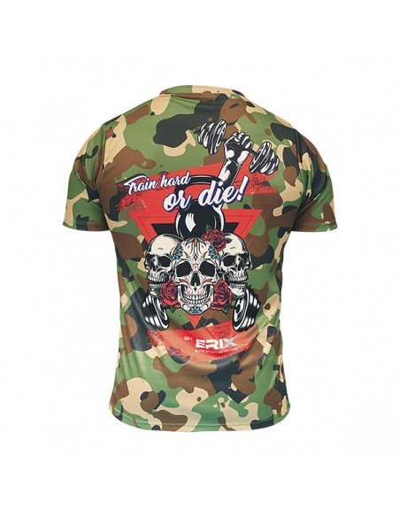 Camiseta Sublimación Militar Talla M | Erix Nutrición