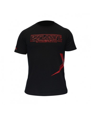 Camiseta "Explosive Strength" Negra Talla S | Erix Nutrición