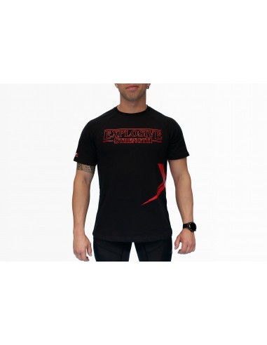 Camiseta "Explosive Strength" Negra Talla L | Erix Nutrición