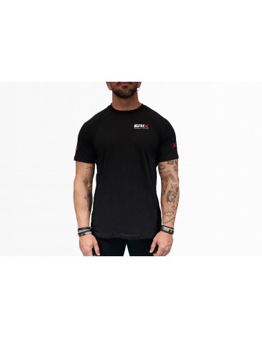 Camiseta "Play Hard Active" Negra Talla M | Erix Nutrición