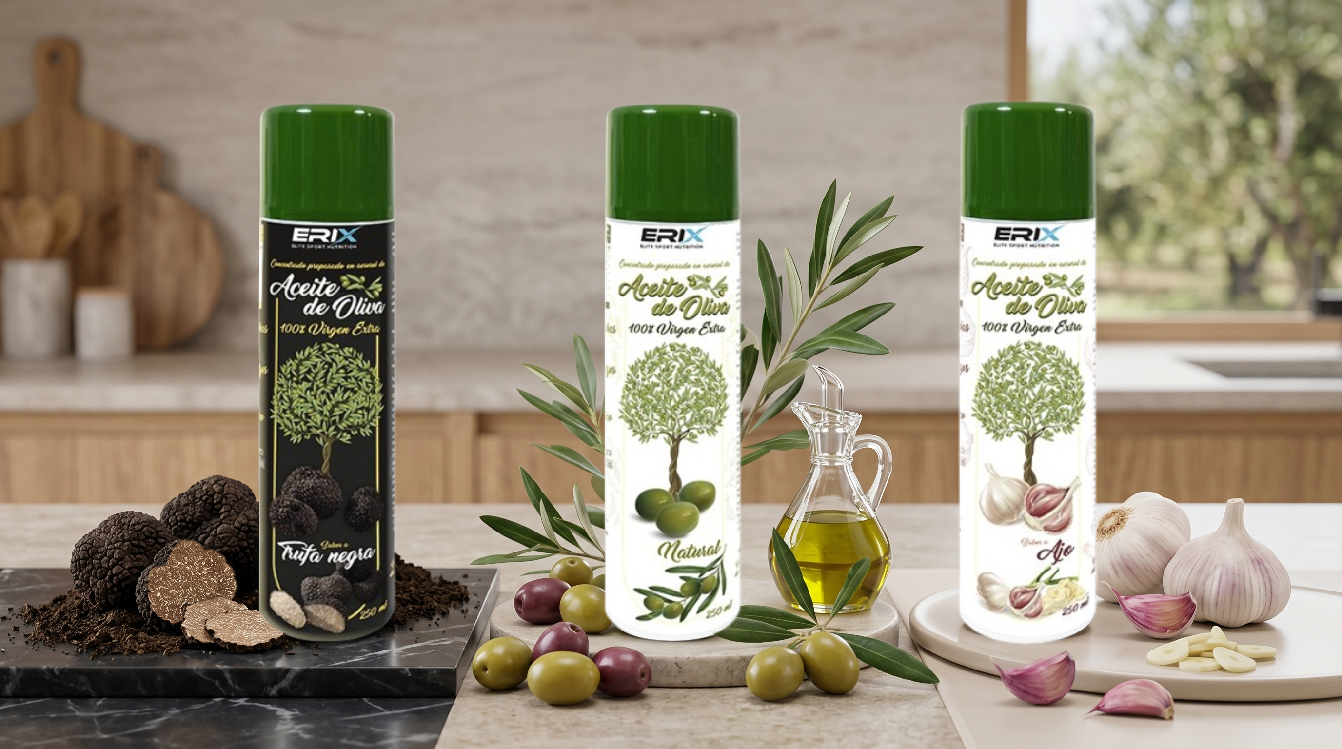 Banner Aceites de Oliva en Spray