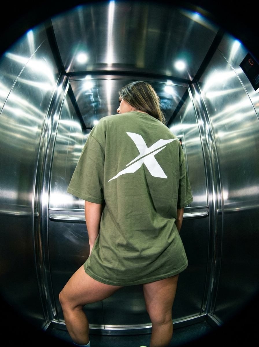 Camiseta Oversize Verde