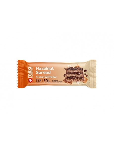 Barrita Waffle Hazelnut Spread Protein 39g x 12ud
