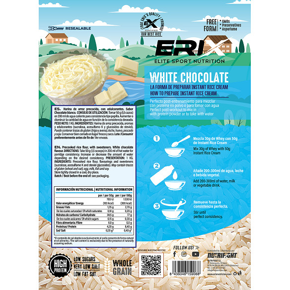 copy of Crema de Arroz 1Kg (Sabor Bombón Van Houten)