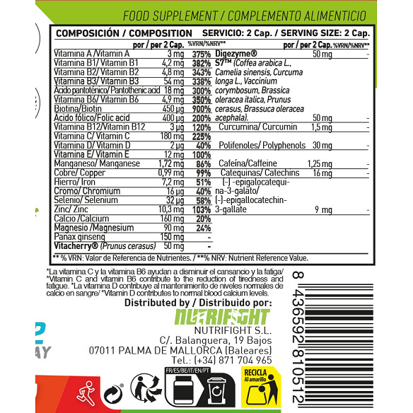 Super Vitamin Energy (30 Capsulas)