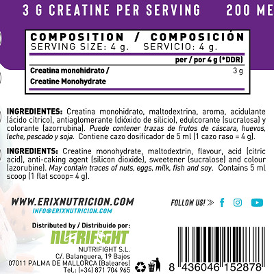 Creatina Monohidrato 300 G
