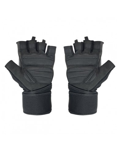 Guante Muñequera Negro y Azul Talla XL | Erix Nutrición