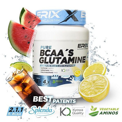BCAA´S + GLUTAMINA 500G
