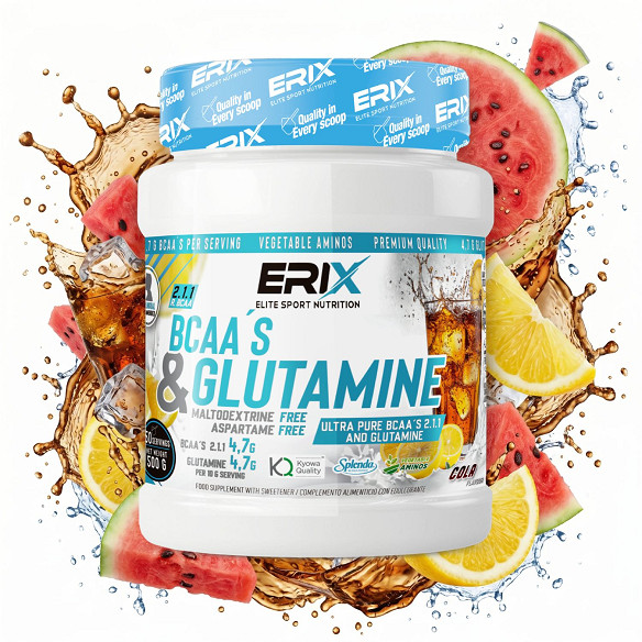 BCAA´S + GLUTAMINA 500G