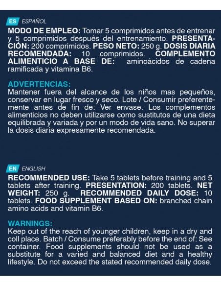 BCAA´S 2.1.1 (200 Comprimidos)