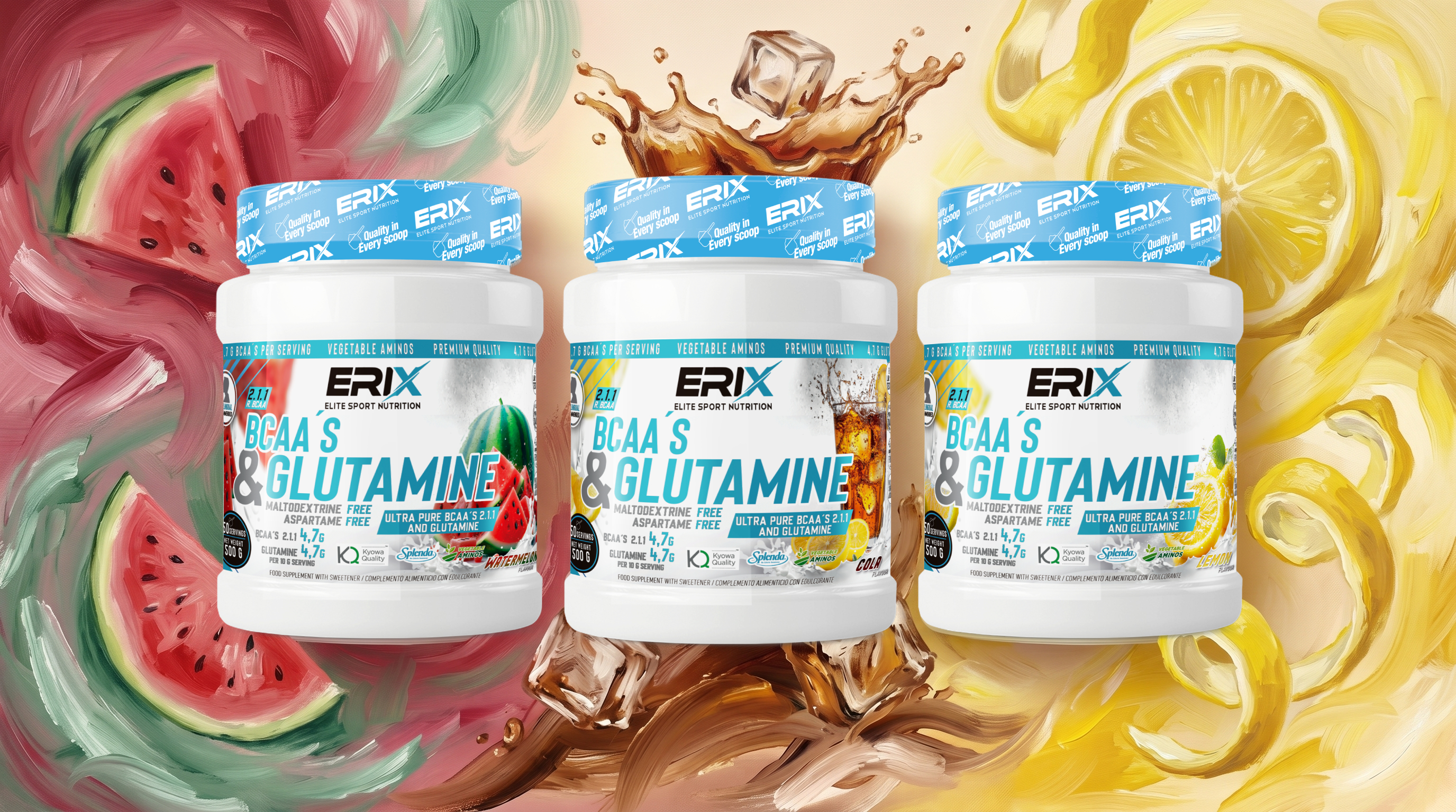Banner BCAA’S + Glutamina 500 G