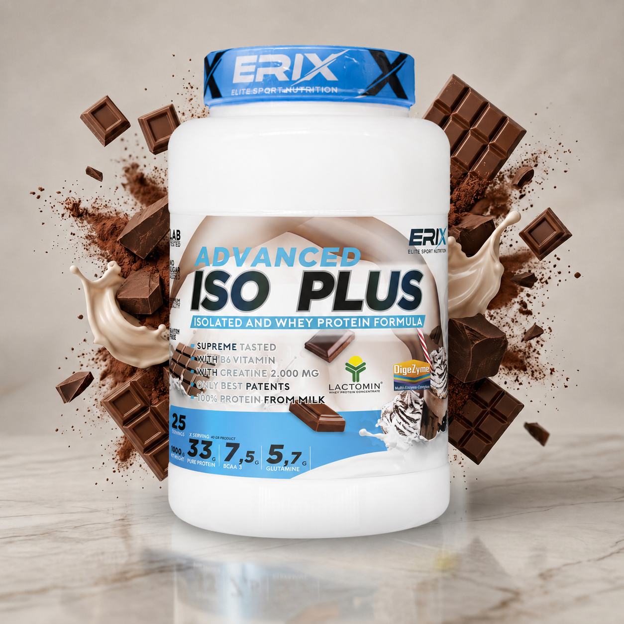 ISO ADVANCED PLUS CHOCOLATE 1 KG